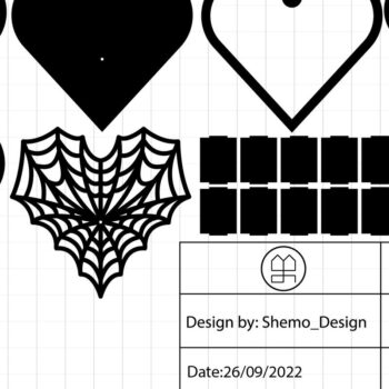 Intra απο ξύλο plywood  Χρώμα wenge 3mm-4mm πάχος - Κουτί δώρου Halloween για Δίασταση 15x15 cm INTRAFABR-120977744 - Image 4