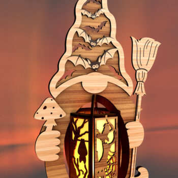 Intra απο ξύλο plywood  Χρώμα wenge 3mm-4mm πάχος - Πρότυπο φαναριών στοιχειωδών αποκριών Δίασταση 2x4 cm INTRAFABR-97642435 - Image 3