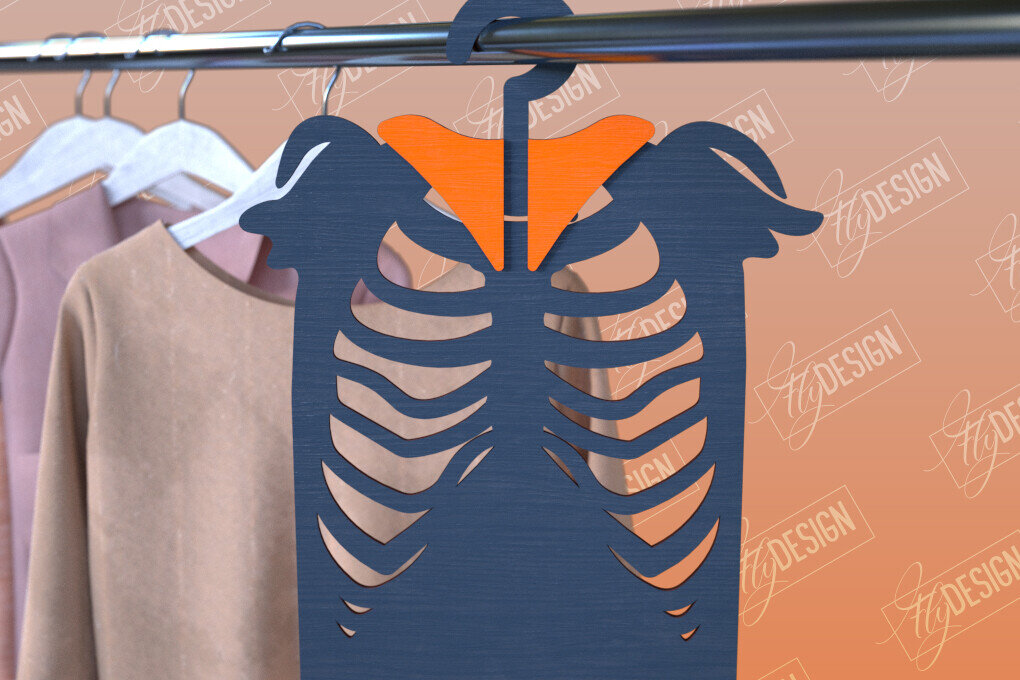 Intra απο ξύλο plywood  Χρώμα wenge 3mm-4mm πάχος - Κρεμάστρες αποκριών | Οστά | CNC Δίασταση 15x15 cm INTRAFABR-122192588