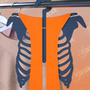 Intra απο ξύλο plywood  Χρώμα wenge 3mm-4mm πάχος - Κρεμάστρες αποκριών | Οστά | CNC Δίασταση 15x15 cm INTRAFABR-114748899