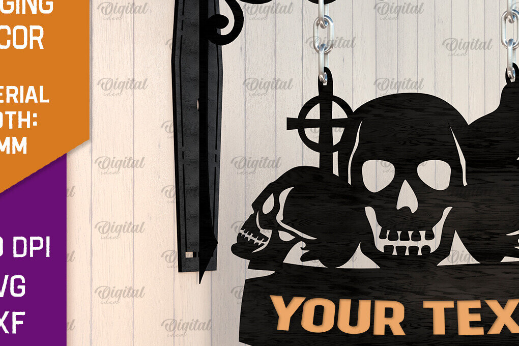 Intra απο ξύλο plywood  Χρώμα wenge 3mm-4mm πάχος - Κρεμαστό ντεκόρ Halloween Κόψιμο με λέιζερ Δίασταση 15x15 cm INTRAFABR-92620693