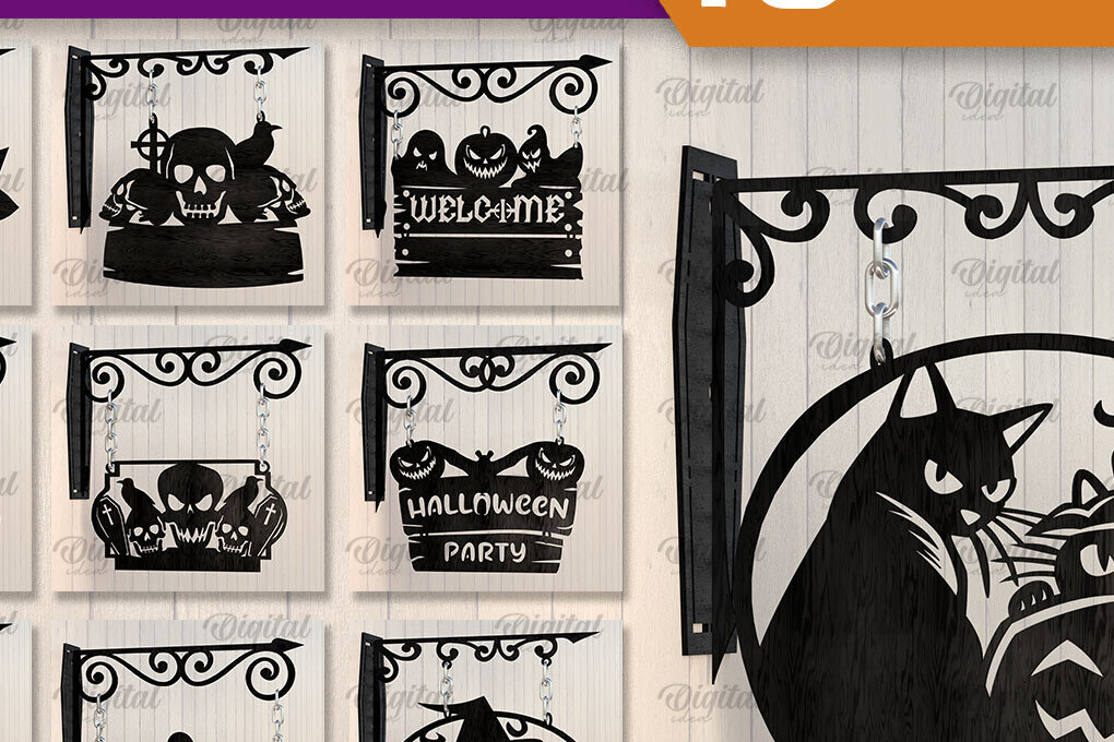 Intra απο ξύλο plywood  Χρώμα wenge 3mm-4mm πάχος - Δέσμη LaserCut Κρεμαστά Διακοσμητικά Απόκριες Δίασταση 15x15 cm INTRAFABR-114666498