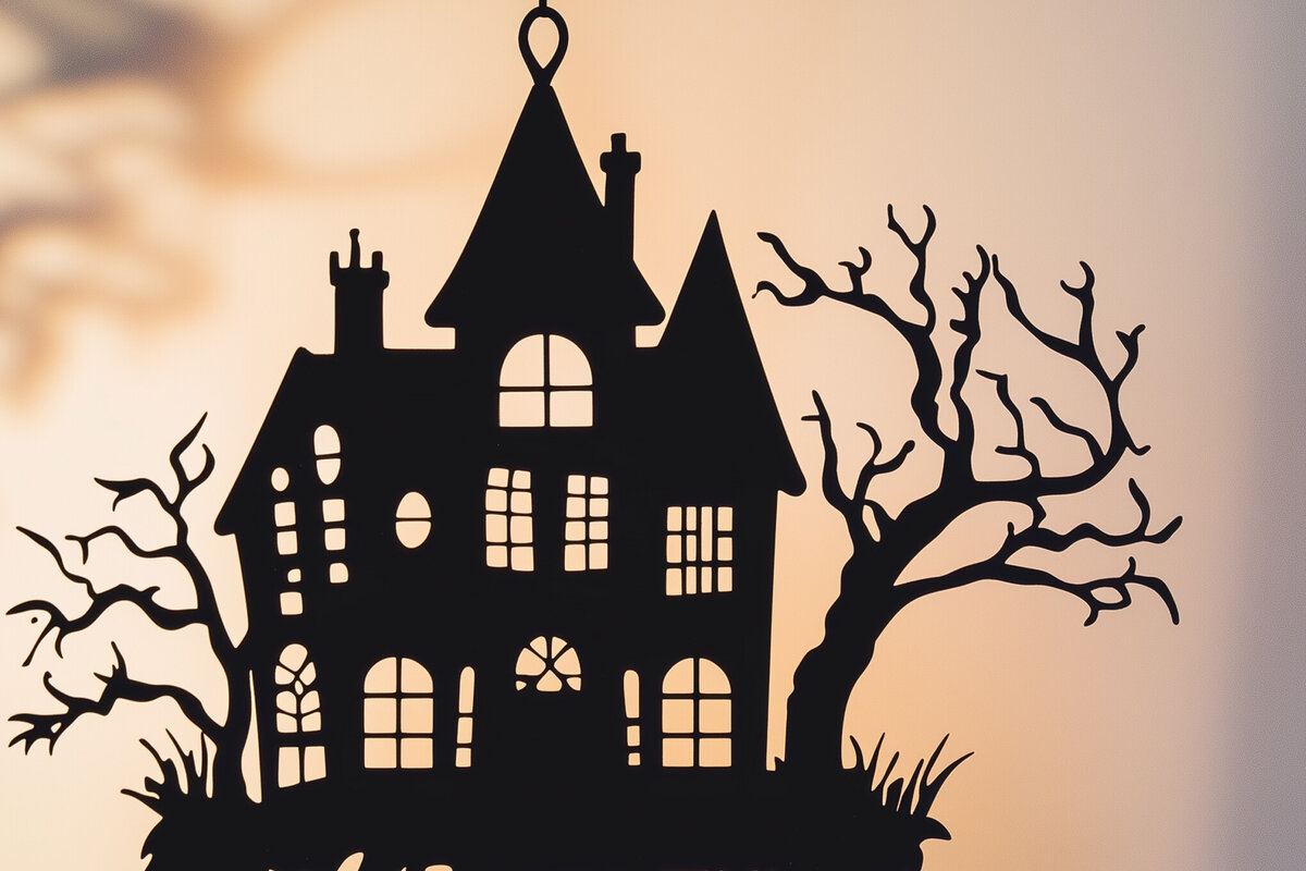 Intra απο ξύλο plywood  Χρώμα wenge 3mm-4mm πάχος - Halloween Haunted House Decor Δίασταση 15x15 cm INTRAFABR-122876850