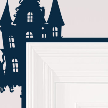 Intra απο ξύλο plywood  Χρώμα wenge 3mm-4mm πάχος - Πακέτο Halloween Home Door Corners Δίασταση 20x25 cm INTRAFABR-76594730 - Image 3