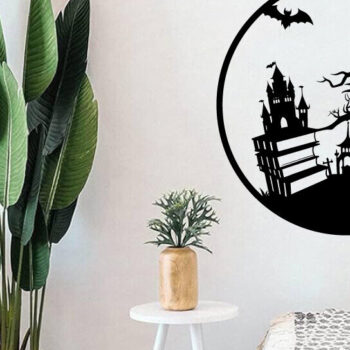 Intra απο ξύλο plywood Χρώμα wenge 3mm-4mm πάχος - Αρχεία λέιζερ μετάλλων βιβλίων τρόμου Halloween Δίασταση 40x50 cm INTRAFABR-76594778 - Image 2