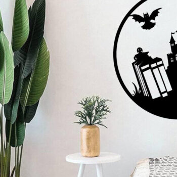 Intra απο ξύλο plywood Χρώμα wenge 3mm-4mm πάχος - Αρχεία λέιζερ μετάλλων βιβλίων τρόμου Halloween Δίασταση 40x50 cm INTRAFABR-77093874 - Image 2