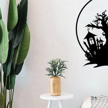 Intra απο ξύλο plywood Χρώμα wenge 3mm-4mm πάχος - Αρχεία λέιζερ μετάλλων βιβλίων τρόμου Halloween Δίασταση 40x50 cm INTRAFABR-80139321 - Image 2