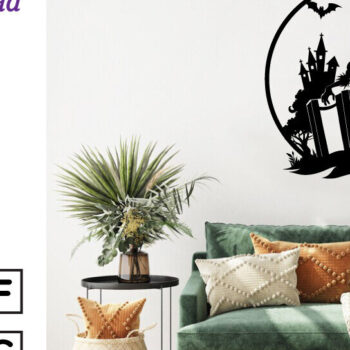 Intra απο ξύλο plywood  Χρώμα wenge 3mm-4mm πάχος - Βιβλία τρόμου Halloween τέχνη τοίχου Δίασταση 40x50 cm INTRAFABR-80139330 - Image 2