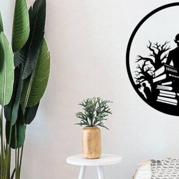 Intra απο ξύλο plywood Χρώμα wenge 3mm-4mm πάχος - Βιβλία τρόμου Halloween τέχνη τοίχου Δίασταση 40x50 cm INTRAFABR-76594814 - Image 3