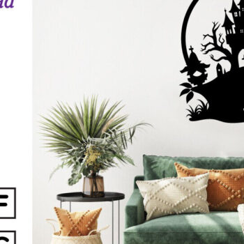 Intra απο ξύλο plywood  Χρώμα wenge 3mm-4mm πάχος - Βιβλία τρόμου Halloween τέχνη τοίχου Δίασταση 40x50 cm INTRAFABR-83548550 - Image 2