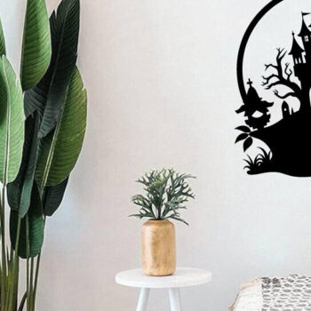 Intra απο ξύλο plywood  Χρώμα wenge 3mm-4mm πάχος - Βιβλία τρόμου Halloween τέχνη τοίχου Δίασταση 40x50 cm INTRAFABR-83548550 - Image 3