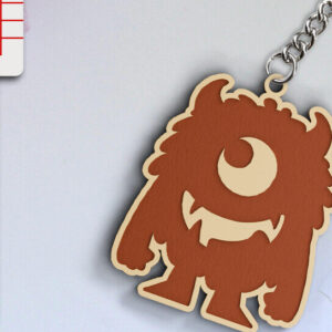 Intra απο ξύλο plywood  Χρώμα wenge 3mm-4mm πάχος - κοπής λέιζερ για Halloween Key Chain Δίασταση 20x25 cm INTRAFABR-94676611