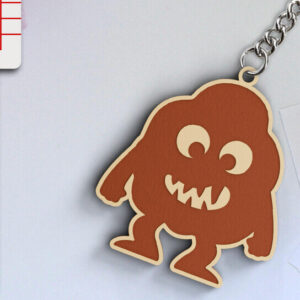 Intra απο ξύλο plywood  Χρώμα wenge 3mm-4mm πάχος - κοπής λέιζερ για Halloween Key Chain Δίασταση 20x25 cm INTRAFABR-94676227