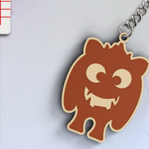 Intra απο ξύλο plywood  Χρώμα wenge 3mm-4mm πάχος - κοπής λέιζερ για Halloween Key Chain Δίασταση 20x25 cm INTRAFABR-94676272