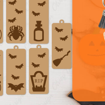 Intra απο ξύλο plywood Χρώμα wenge 3mm-4mm πάχος - με μπρελόκ αποκριών Δίασταση 4x4 cm INTRAFABR-108374562 - Image 1