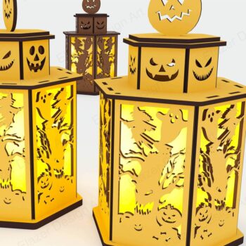 Intra απο ξύλο plywood  Χρώμα wenge 3mm-4mm πάχος - Αρχεία Halloween Lamp Δίασταση 125x110 cm INTRAFABR-79646763 - Image 1