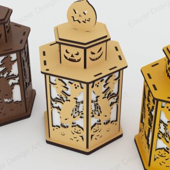 Intra απο ξύλο plywood  Χρώμα wenge 3mm-4mm πάχος - Αρχεία Halloween Lamp Δίασταση 125x110 cm INTRAFABR-79646763 - Image 3