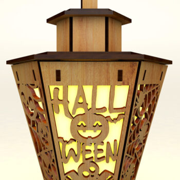 Intra απο ξύλο plywood  Χρώμα wenge 3mm-4mm πάχος - Πρότυπο αποκοπής φαναριού αποκριών Δίασταση 5x5 cm INTRAFABR-73061532 - Image 3