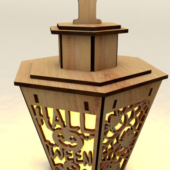 Intra απο ξύλο plywood  Χρώμα wenge 3mm-4mm πάχος - Πρότυπο αποκοπής φαναριού αποκριών Δίασταση 5x5 cm INTRAFABR-73061532 - Image 4