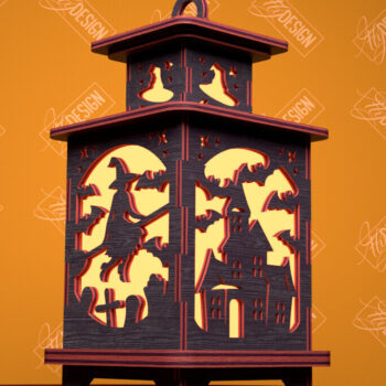 Intra απο ξύλο plywood  Χρώμα wenge 3mm-4mm πάχος - Πακέτο αποκοπής φαναριού Halloween | CNC Δίασταση 15x15 cm INTRAFABR-75903926 - Image 10