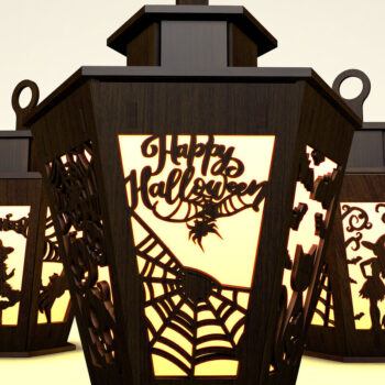 Intra απο ξύλο plywood Χρώμα wenge 3mm-4mm πάχος - Σετ φαναριών αποκριών Δίασταση 5x5 cm INTRAFABR-73061376 - Image 2