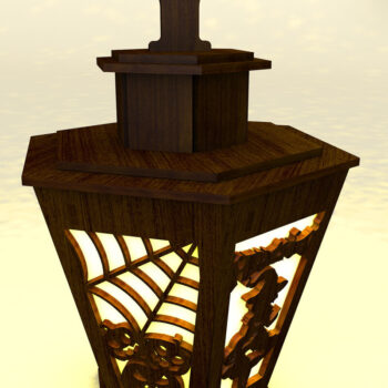 Intra απο ξύλο plywood Χρώμα wenge 3mm-4mm πάχος - Σετ φαναριών αποκριών Δίασταση 5x5 cm INTRAFABR-73061376 - Image 7