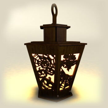 Intra απο ξύλο plywood Χρώμα wenge 3mm-4mm πάχος - Σετ φαναριών αποκριών Δίασταση 5x5 cm INTRAFABR-73061376 - Image 12