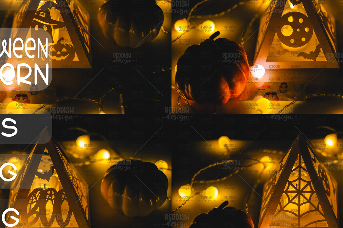 Intra απο ξύλο plywood  Χρώμα wenge 3mm-4mm πάχος - Halloween Lantern , Halloween Decor Δίασταση 15x15 cm INTRAFABR-106888118