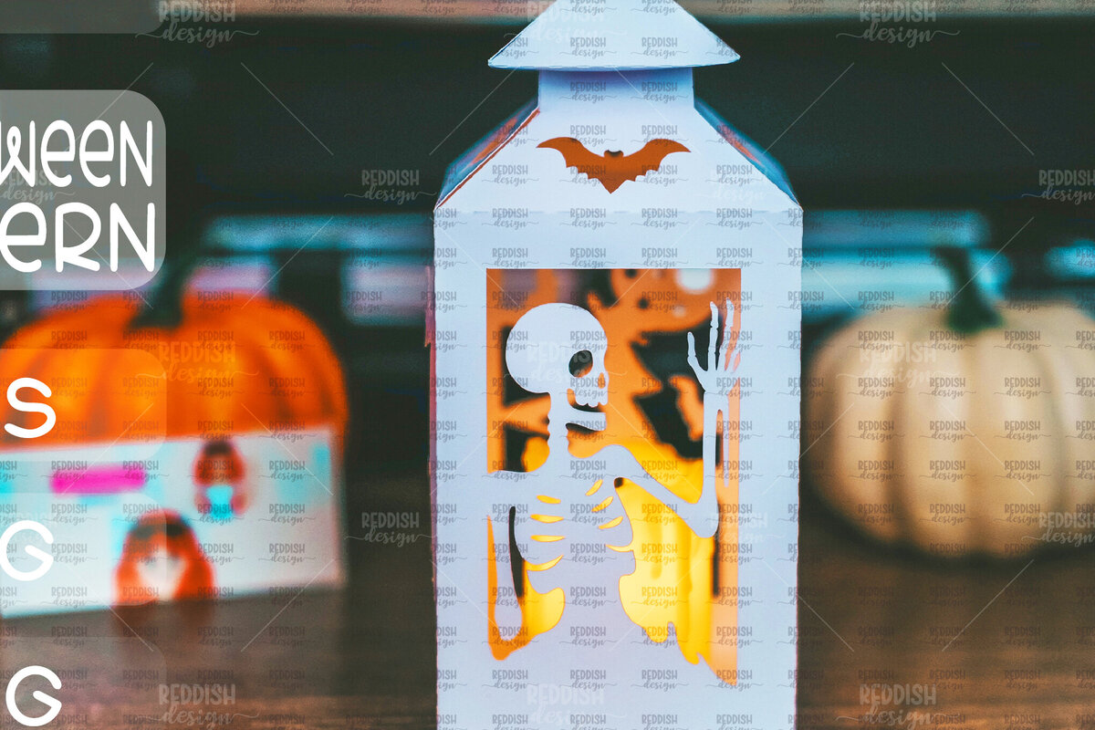 Intra απο ξύλο plywood  Χρώμα wenge 3mm-4mm πάχος - Halloween Lantern , Halloween Decor Δίασταση 15x15 cm INTRAFABR-80119620