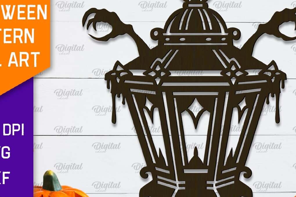 Intra απο ξύλο plywood  Χρώμα wenge 3mm-4mm πάχος - Διακόσμηση τοίχου αποκριάτικου φαναριού με λέιζερ Δίασταση 15x15 cm INTRAFABR-80119548