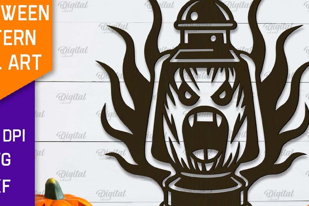 Intra απο ξύλο plywood  Χρώμα wenge 3mm-4mm πάχος - Διακόσμηση τοίχου αποκριάτικου φαναριού με λέιζερ Δίασταση 15x15 cm INTRAFABR-108437521