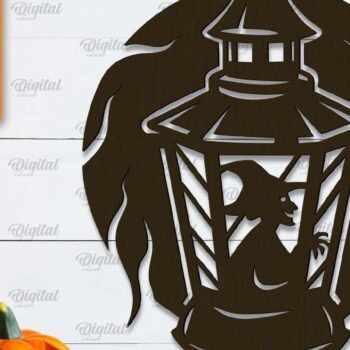 Intra απο ξύλο plywood Χρώμα wenge 3mm-4mm πάχος - Πακέτο LaserCut Decor για Halloween Lanterns Δίασταση 15x15 cm INTRAFABR-108437539 - Image 6