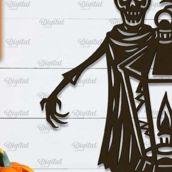 Intra απο ξύλο plywood Χρώμα wenge 3mm-4mm πάχος - Πακέτο LaserCut Decor για Halloween Lanterns Δίασταση 15x15 cm INTRAFABR-108437539 - Image 8