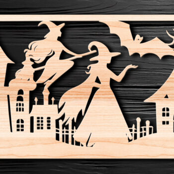 Intra απο ξύλο plywood  Χρώμα wenge 3mm-4mm πάχος - Αποκριάτικο αποκοπής με λέιζερ Δίασταση 15x15 cm INTRAFABR-104807499 - Image 1