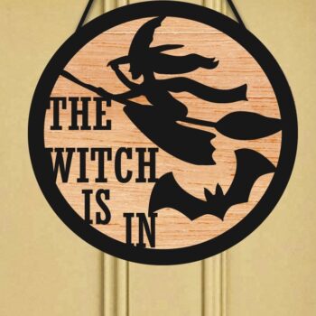 Intra απο ξύλο plywood  Χρώμα wenge 3mm-4mm πάχος - Αποκριάτικη . Halloween . Δίασταση 15x15 cm INTRAFABR-42443203 - Image 1