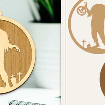 Intra απο ξύλο plywood  Χρώμα wenge 3mm-4mm πάχος - Δέσμη στολίδι με κομμένα λέιζερ αποκριών Δίασταση 6x6 cm INTRAFABR-85863953 - Image 10