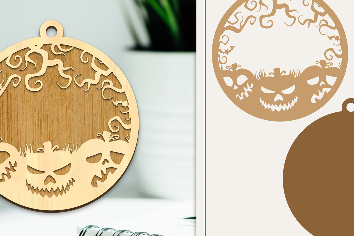 Intra απο ξύλο plywood  Χρώμα wenge 3mm-4mm πάχος - Στολίδι για αποκριάτικο λέιζερ Δίασταση 6x6 cm INTRAFABR-107884333