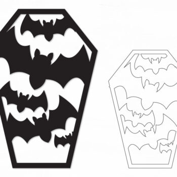 Intra απο ξύλο plywood Χρώμα wenge 3mm-4mm πάχος - Halloween Lasercut Δίασταση 15x15 cm INTRAFABR-85416740 - Image 6