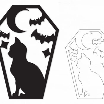 Intra απο ξύλο plywood Χρώμα wenge 3mm-4mm πάχος - Halloween Lasercut Δίασταση 15x15 cm INTRAFABR-85416740 - Image 10