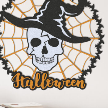 Intra απο ξύλο plywood  Χρώμα wenge 3mm-4mm πάχος - Πακέτο αρχείων αποκοπής με λέιζερ Halloween Δίασταση 5x14 cm INTRAFABR-110854553 - Image 4