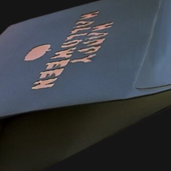 Intra απο ξύλο plywood  Χρώμα wenge 3mm-4mm πάχος - Halloween Lunch-bag - Box Δίασταση 15x15 cm INTRAFABR-125220402 - Image 2