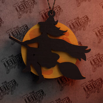 Intra απο ξύλο plywood  Χρώμα wenge 3mm-4mm πάχος - Μετάλλιο αποκριών | Κρεμαστό αποκριάτικο Δίασταση 4x4 cm INTRAFABR-125340653 - Image 1