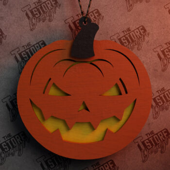 Intra απο ξύλο plywood Χρώμα wenge 3mm-4mm πάχος - Μετάλλιο αποκριών | Κρεμαστό αποκριάτικο Δίασταση 4x4 cm INTRAFABR-125248601 - Image 1