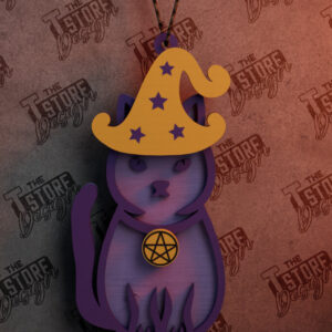 Intra απο ξύλο plywood  Χρώμα wenge 3mm-4mm πάχος - Μετάλλιο αποκριών | Κρεμαστό αποκριάτικο Δίασταση 4x4 cm INTRAFABR-112464527