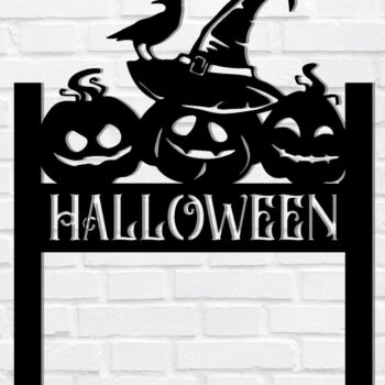 Intra απο ξύλο plywood  Χρώμα wenge 3mm-4mm πάχος - Διακοσμητικό σημάδι Halloween Metal Garden Stakes Δίασταση 30x40 cm INTRAFABR-80143585 - Image 3