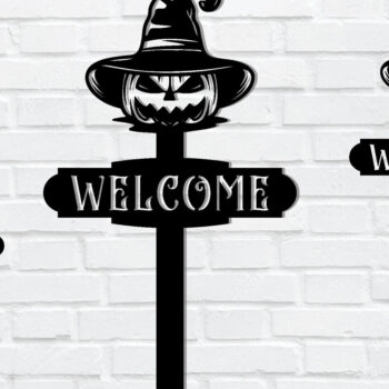 Intra απο ξύλο plywood  Χρώμα wenge 3mm-4mm πάχος - Διακοσμητικό σημάδι Halloween Metal Garden Stakes Δίασταση 30x40 cm INTRAFABR-79600211 - Image 3