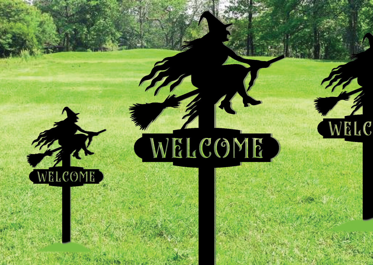 Intra απο ξύλο plywood  Χρώμα wenge 3mm-4mm πάχος - Διακοσμητικό σημάδι Halloween Metal Garden Stakes Δίασταση 30x40 cm INTRAFABR-31141094