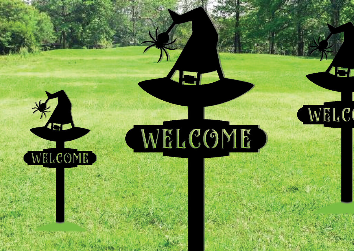 Intra απο ξύλο plywood  Χρώμα wenge 3mm-4mm πάχος - Διακοσμητικό σημάδι Halloween Metal Garden Stakes Δίασταση 30x40 cm INTRAFABR-77130764