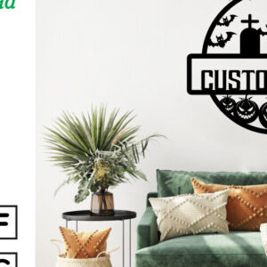 Intra απο ξύλο plywood  Χρώμα wenge 3mm-4mm πάχος - Αρχεία αποκοπής με λέιζερ Halloween Metal Sing Δίασταση 40x50 cm INTRAFABR-122343175