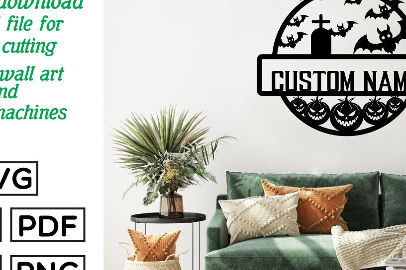 Intra απο ξύλο plywood  Χρώμα wenge 3mm-4mm πάχος - Αρχεία αποκοπής με λέιζερ Halloween Metal Sing Δίασταση 40x50 cm INTRAFABR-122343175